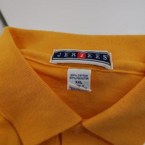 Disney's Wild World of Sports Yellow Polo Shirt Size XXL - Picture 2 of 7